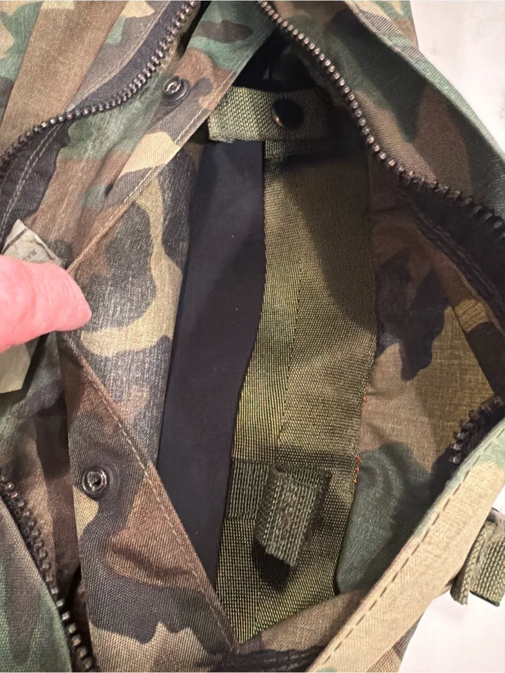 US Army Woodland Camo Patrol Combat Pack DJ Manufacturing Military Backpack